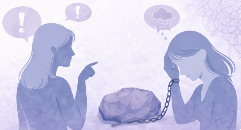 Herida materna y culpa constante en la vida adulta femenina